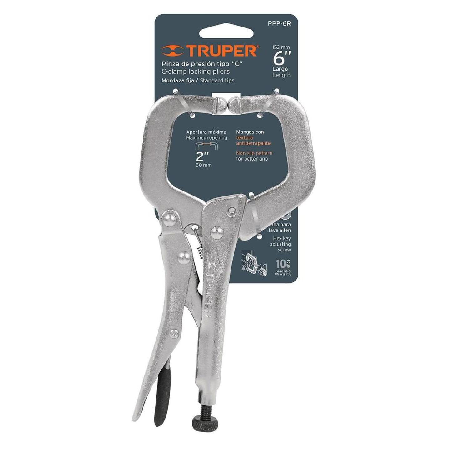 PINZA EN C DE PRESION TRUPER 1