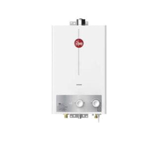 Rheem De 10 Litros Tiro Forzado Para Gas Natural y propano mecanico